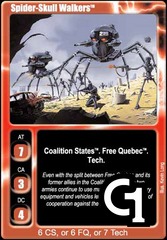 Spider-Skull Walkers (6cs)